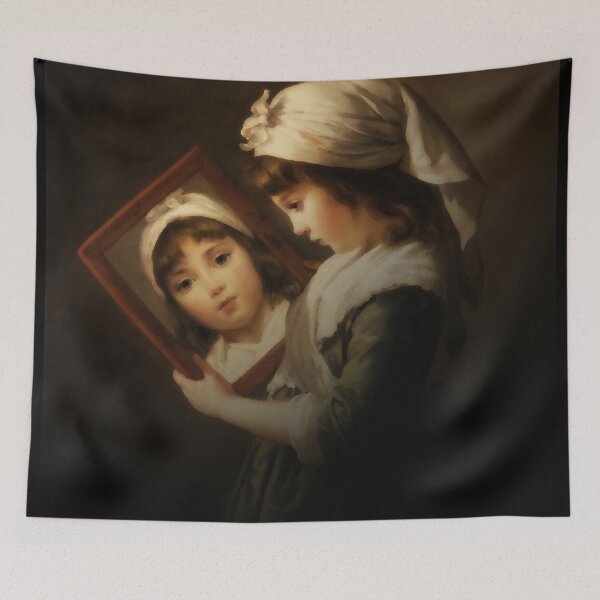 Item preview, Looking in a Mirror - Julie Le Brun designed and sold by rossisco.
