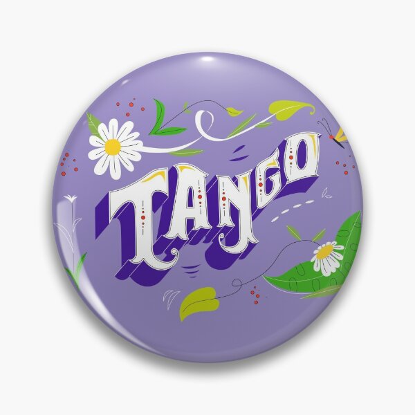Item preview, Argentine Tango Fieteado Porteno Purple Floral Banner designed and sold by infinitetango.