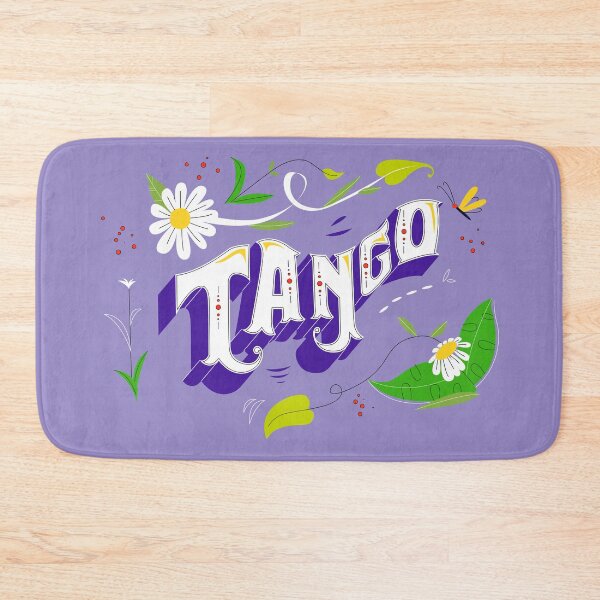 Item preview, Argentine Tango Fieteado Porteno Purple Floral Banner designed and sold by infinitetango.