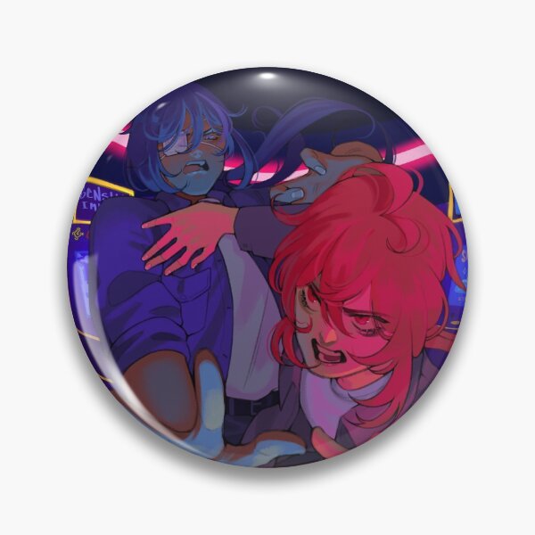 Item preview, Diluc and Kaeya - GAME OVER designed and sold by ANGElus99.