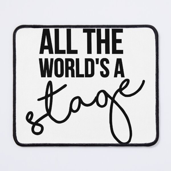 Item preview, All the world's a stage designed and sold by DanaAndTheBooks.