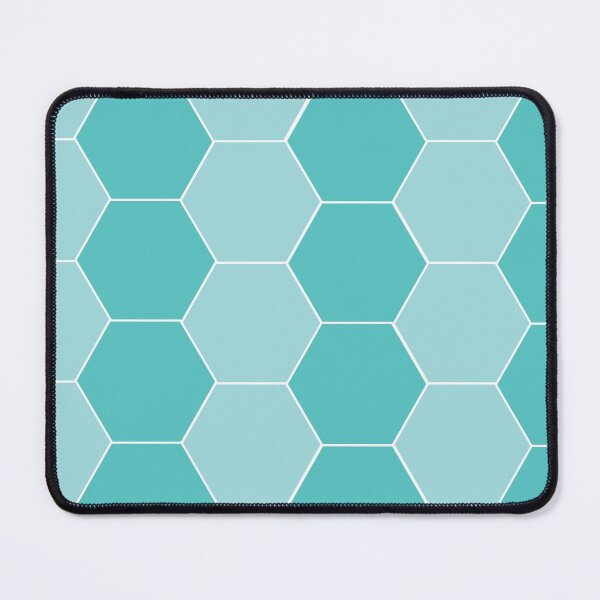 Item preview, Teal Hexagons designed and sold by DanaAndTheBooks.