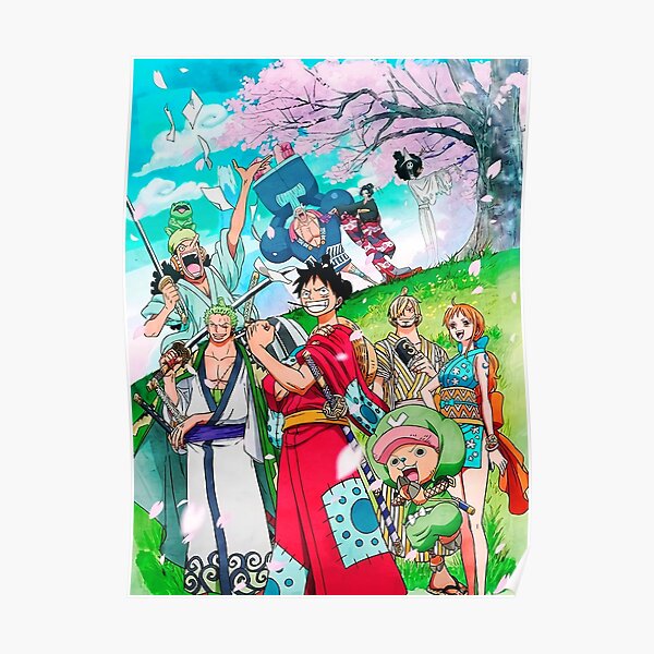 One Piece Wano Posters Redbubble