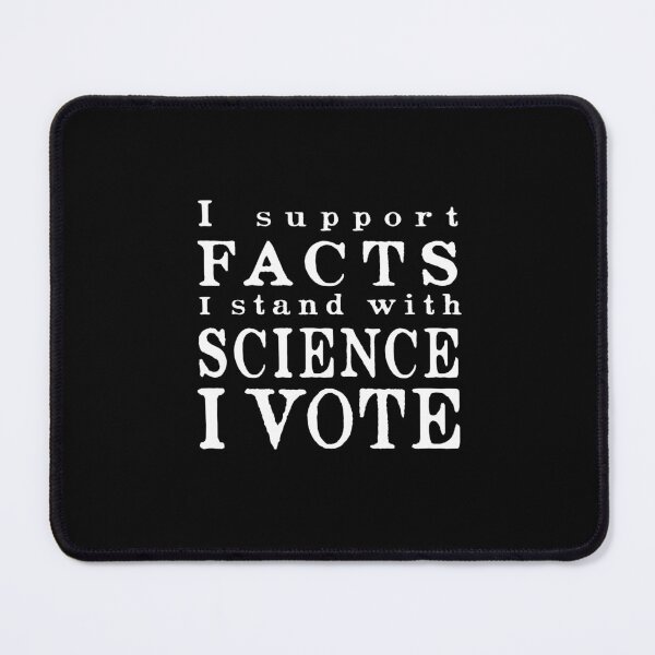 Item preview, I STAND WITH SCIENCE and I VOTE designed and sold by HaggisVitae.
