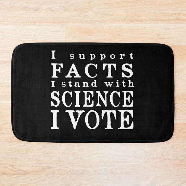 Item preview, I STAND WITH SCIENCE and I VOTE designed and sold by HaggisVitae.