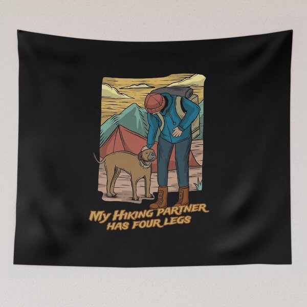 Item preview, My Hiking Partner Has Four Legs designed and sold by Sleepykid29.