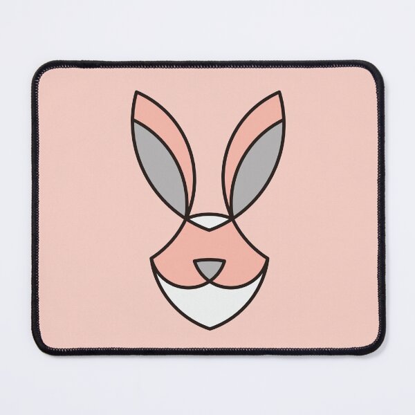 Item preview, Linear illustration of a rabbit's head designed and sold by Sneh Universe.