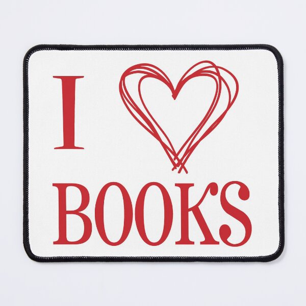 Item preview, I Love Books designed and sold by DanaAndTheBooks.