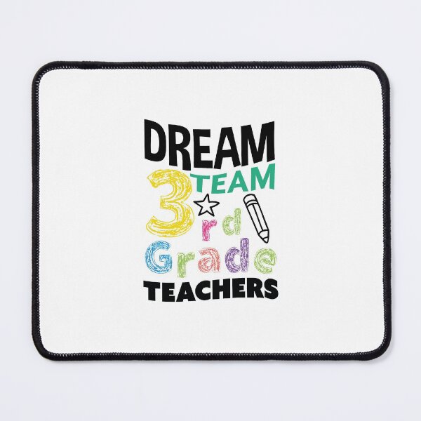 Item preview, Third Grade Squad, 3rd Grade Teachers Dream Team,Hello 3rd Grade Pattern | designed and sold by Boom-llqb.