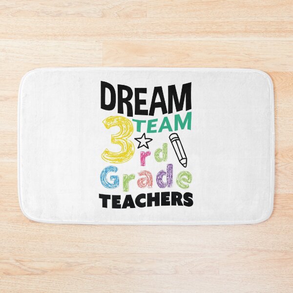 Item preview, Third Grade Squad, 3rd Grade Teachers Dream Team,Hello 3rd Grade Pattern | designed and sold by Boom-llqb.