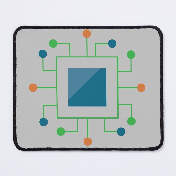 Item preview, Electronic Integrated Circuit art designed and sold by EngineersArt.