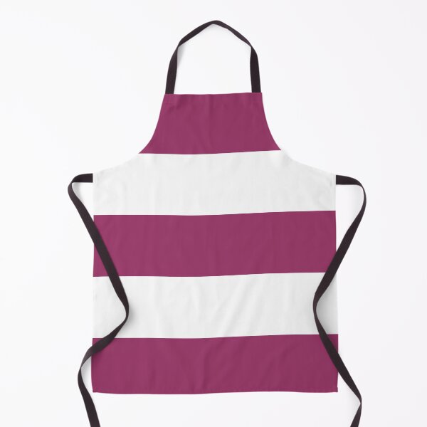 Item preview, Large MAROON RED and WHITE Horizontal STRIPES designed and sold by RachelMacht.