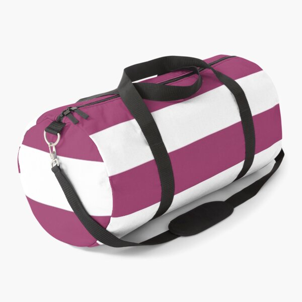Item preview, Large MAROON RED and WHITE Horizontal STRIPES designed and sold by RachelMacht.