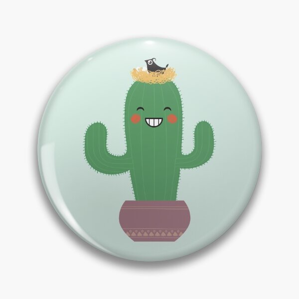 Item preview, Cute cartoon cacti succulent plant I designed and sold by TinyDoz.
