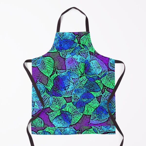 Item preview, Blue and Green Abstract Leaf Design designed and sold by SillaHoekstra.