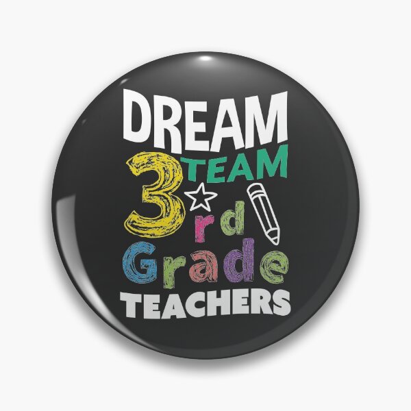 Item preview, Third Grade Squad, 3rd Grade Teachers Dream Team,Hello 3rd Grade Pattern | designed and sold by Boom-llqb.