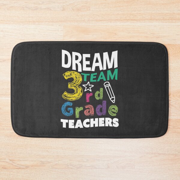 Item preview, Third Grade Squad, 3rd Grade Teachers Dream Team,Hello 3rd Grade Pattern | designed and sold by Boom-llqb.