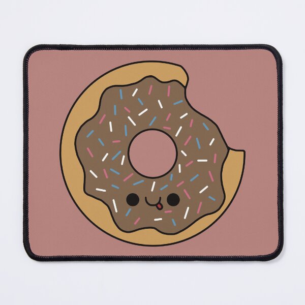 Item preview, Cute Chocolate Donut - Kawaii Donut designed and sold by KawaiiByDice.