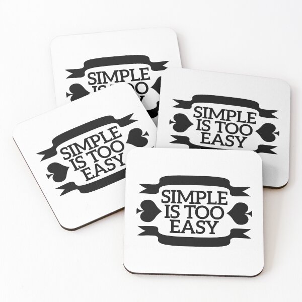 Item preview, Simple Is Too Easy  designed and sold by FUAD LOUH.