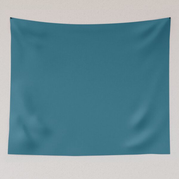 Item preview, Dark Aqua Blue Solid Color Coordinates w/ 2022 Spring/Summer Trending Hue by Coloro Cosmic Sapphire 8763 C - Colour Trends - Shades designed and sold by SimplySolidColors.