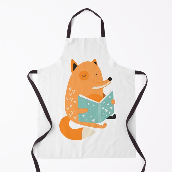 Item preview, reading fox designed and sold by Ludmila Pokhilko.