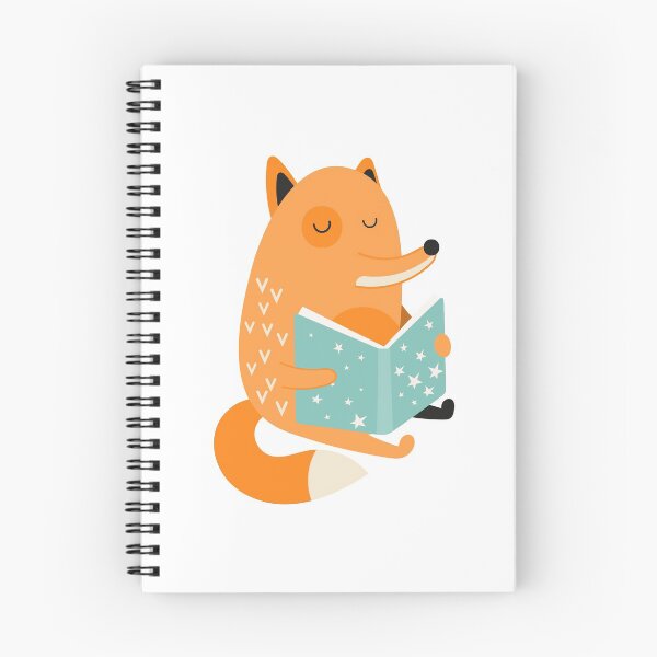 Item preview, reading fox designed and sold by Ludmila Pokhilko.