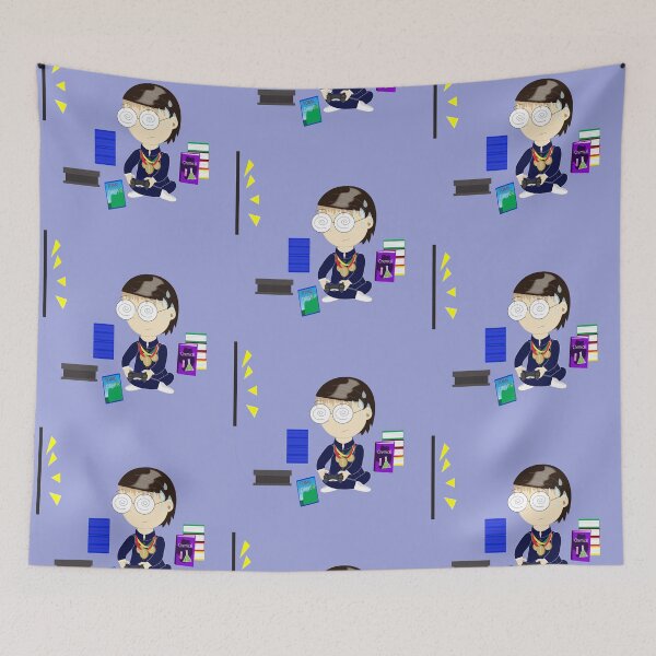 Item preview, Japanese nerd student is playing console game. designed and sold by Figaro-17.