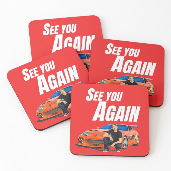 Item preview, See you again { paul walker's Supra } designed and sold by MOTOSHIFT.
