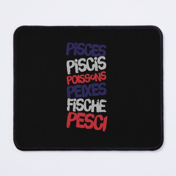 Item preview, pisces multiple languages designed and sold by angelusdark.