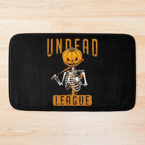 Item preview, Undead Baseball League Player Halloween Pumpkin Skeleton designed and sold by GrandeDuc.