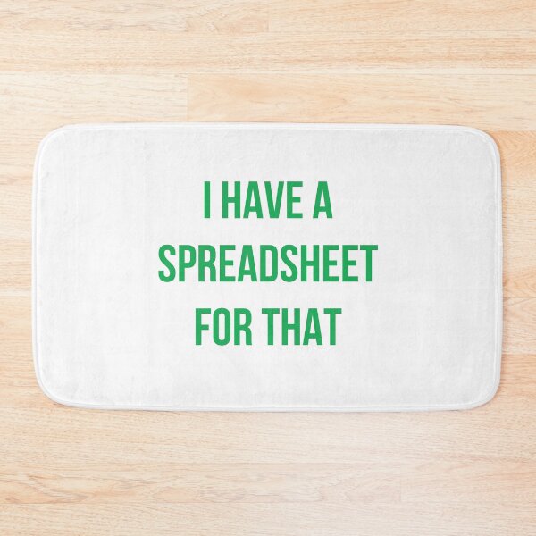 Item preview, I have a spreadsheet for that designed and sold by thestilishera.