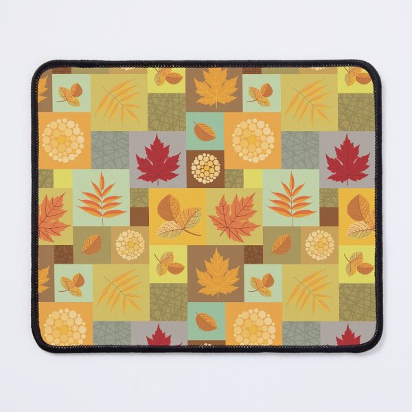 Item preview, Autumn Mosaic Of Leaves designed and sold by Pink Pineapple Works.