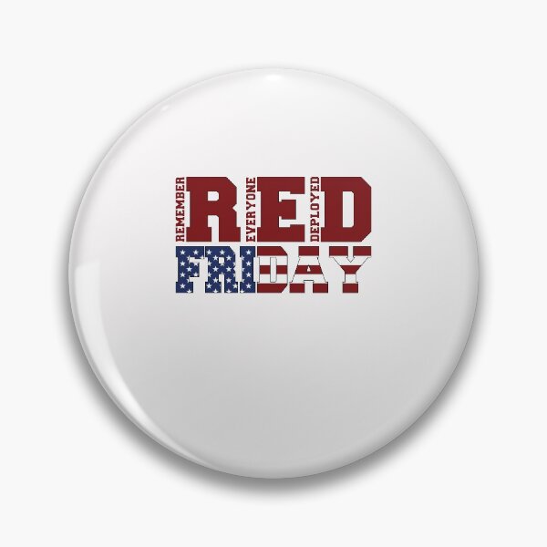 Item preview, red friday remember everyone deployed u.s. flag women designed and sold by clothesy7.
