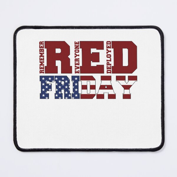 Item preview, red friday remember everyone deployed u.s. flag women designed and sold by clothesy7.