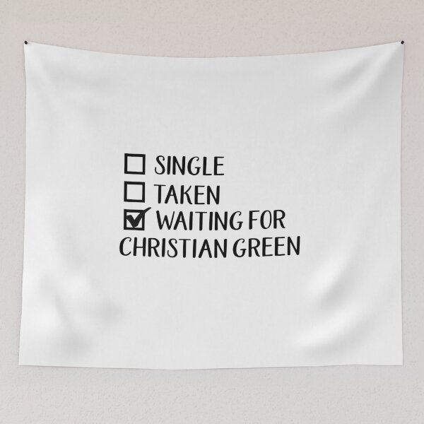Item preview, Waiting For Christian Green designed and sold by chellys.