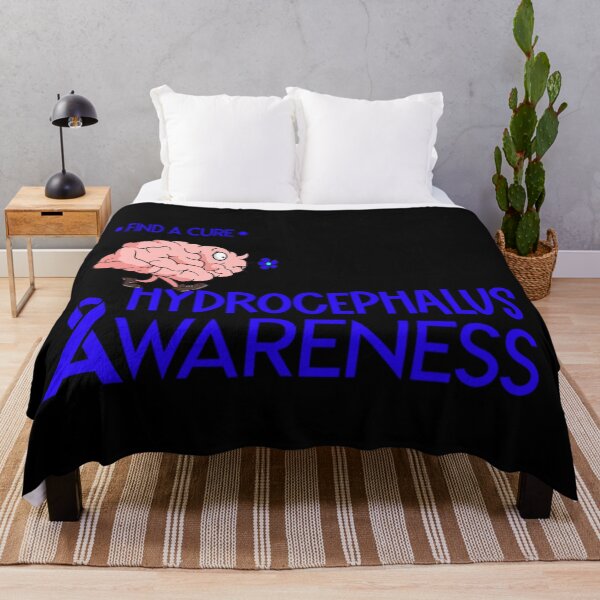 Item preview, Find a cure cartoon brain hydrocephalus Awareness - hydrocephalus awareness designed and sold by Designs Of all kinds.