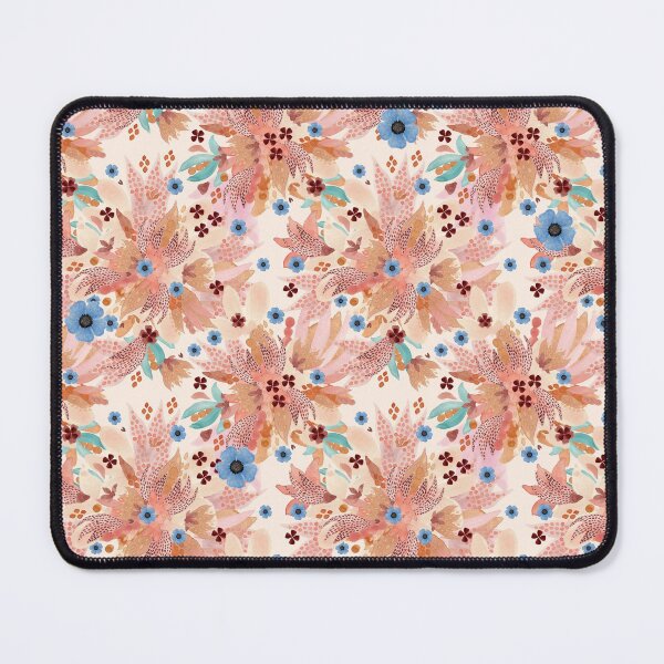 Item preview, "Love me tender" bright floral pattern designed and sold by Morimoto.