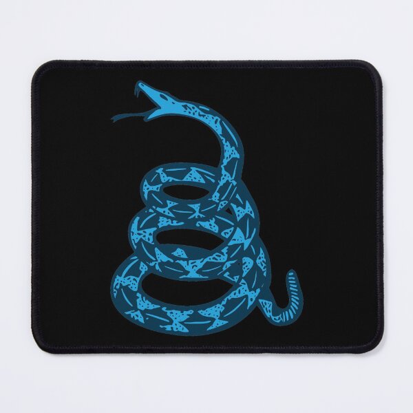 Item preview, Grassless Blue Gadsden Snake  designed and sold by pelagio.