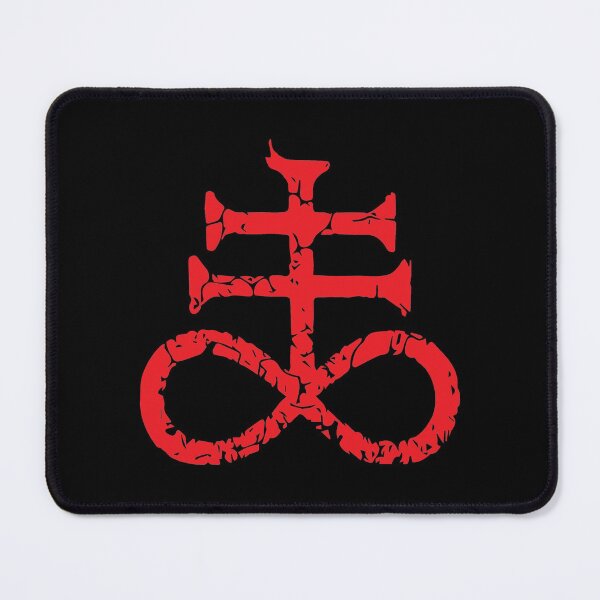 Item preview, Brimstone Satanic Cross Symbol designed and sold by signsandsymbols.