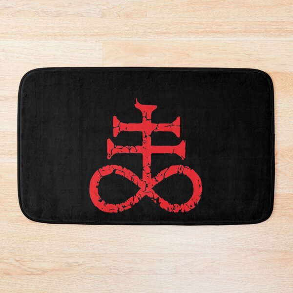 Item preview, Brimstone Satanic Cross Symbol designed and sold by signsandsymbols.