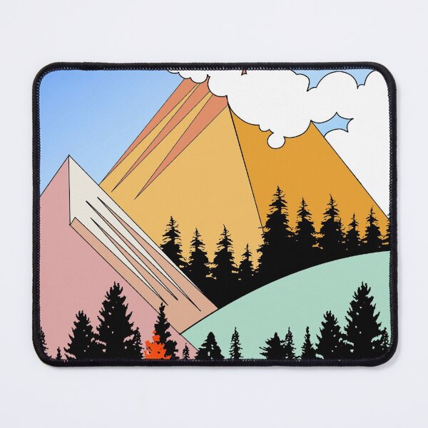 Item preview, simplistic mountains designed and sold by Catherine Milchard.