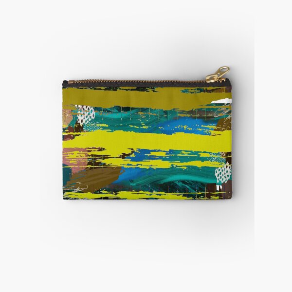 Item preview, Acrylic Stripped Brush Strokes Collage Patterned designed and sold by Designs By YL.