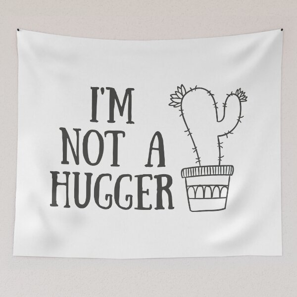 Item preview, I'm Not A Hugger designed and sold by Martini-Four.