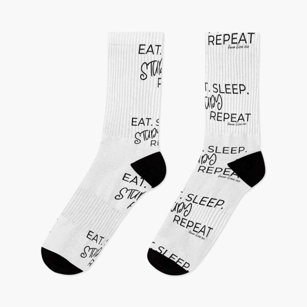 Item preview, Eat Sleep Study Repeat Pioneer School 2021 designed and sold by Power of Print.