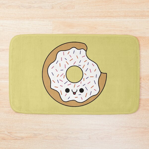 Item preview, Cute Vanilla Donut - Kawaii Donut designed and sold by KawaiiByDice.