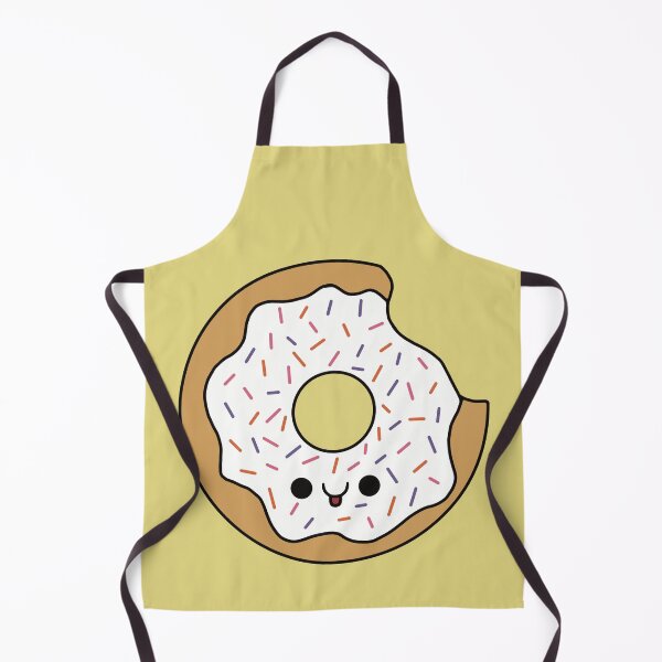 Item preview, Cute Vanilla Donut - Kawaii Donut designed and sold by KawaiiByDice.