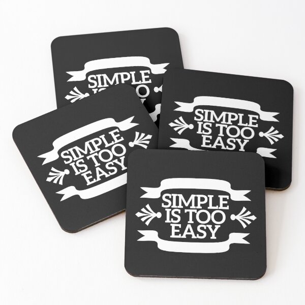 Item preview, Simple Is Too Easy  designed and sold by FUAD LOUH.