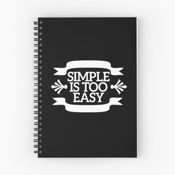 Item preview, Simple Is Too Easy  designed and sold by FUAD LOUH.