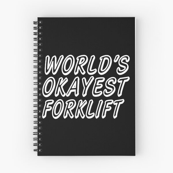 Item preview, WORLD'S OKAYEST FORKLIFT designed and sold by T-shirtgallery.