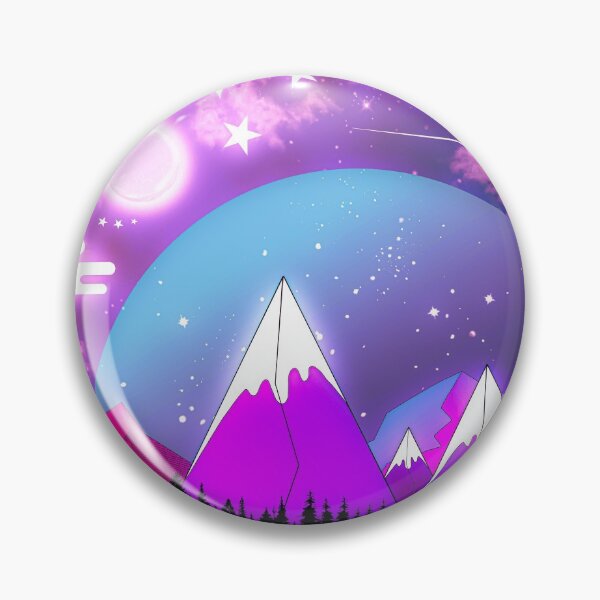 Item preview, midnight mountains designed and sold by Catherine  Milchard.